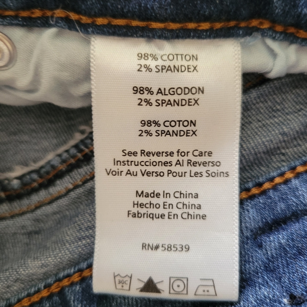 STS Blue Cassie Crop Blue Jeans Women's sz 26 - Picture 10 of 10